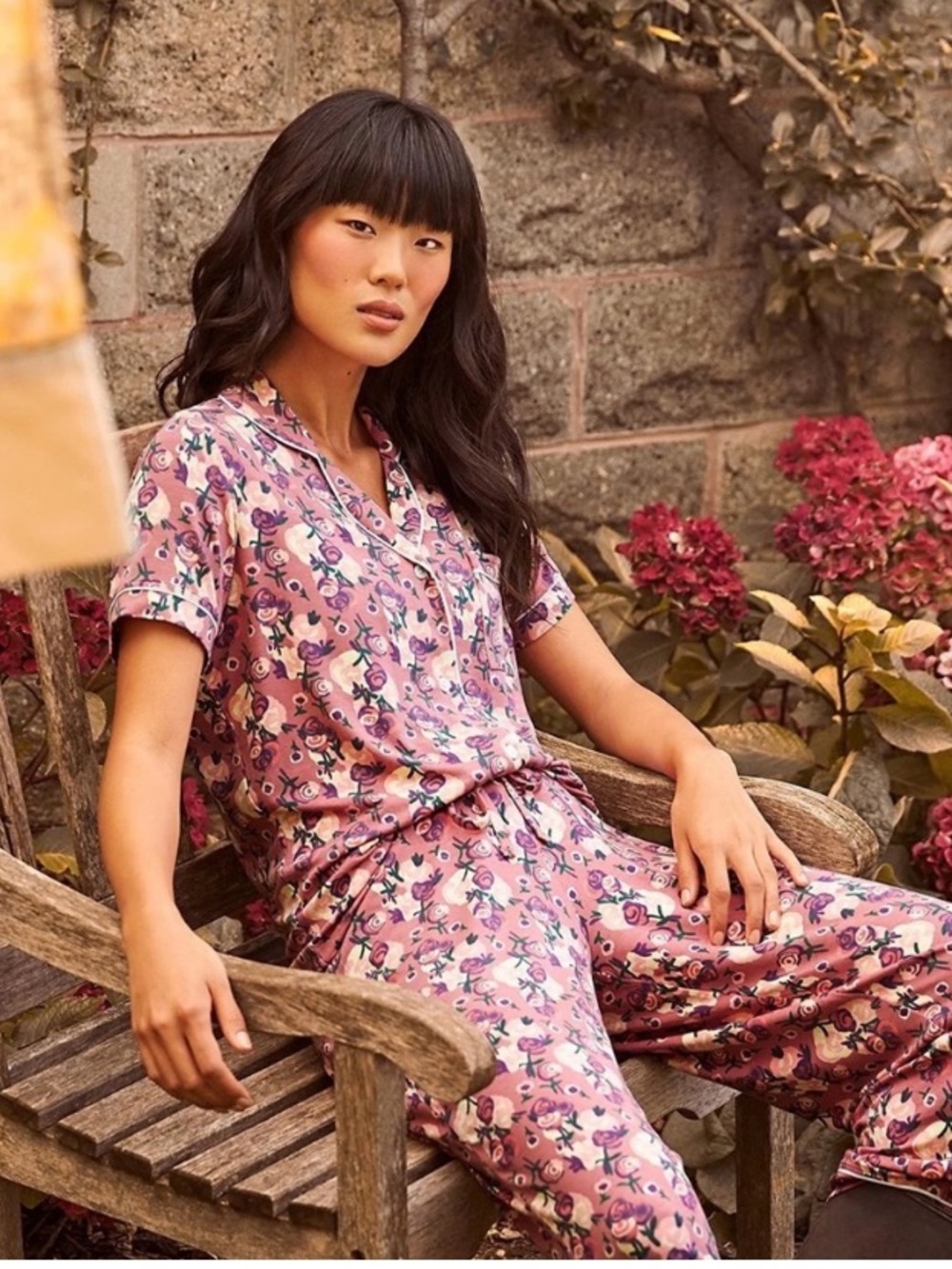Anna Sui x Knix Rose Bouquet Sleep Top